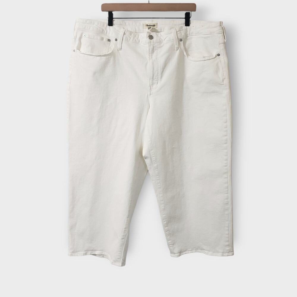 Madewell Women's White Ankle & Cropped Jeans